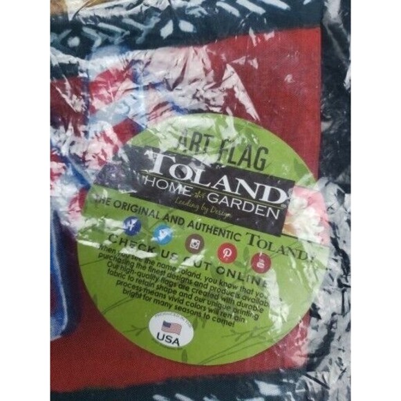 Toland - Candy Cane Snowman Welcome House Flag - 28x40 - Picture 5 of 6